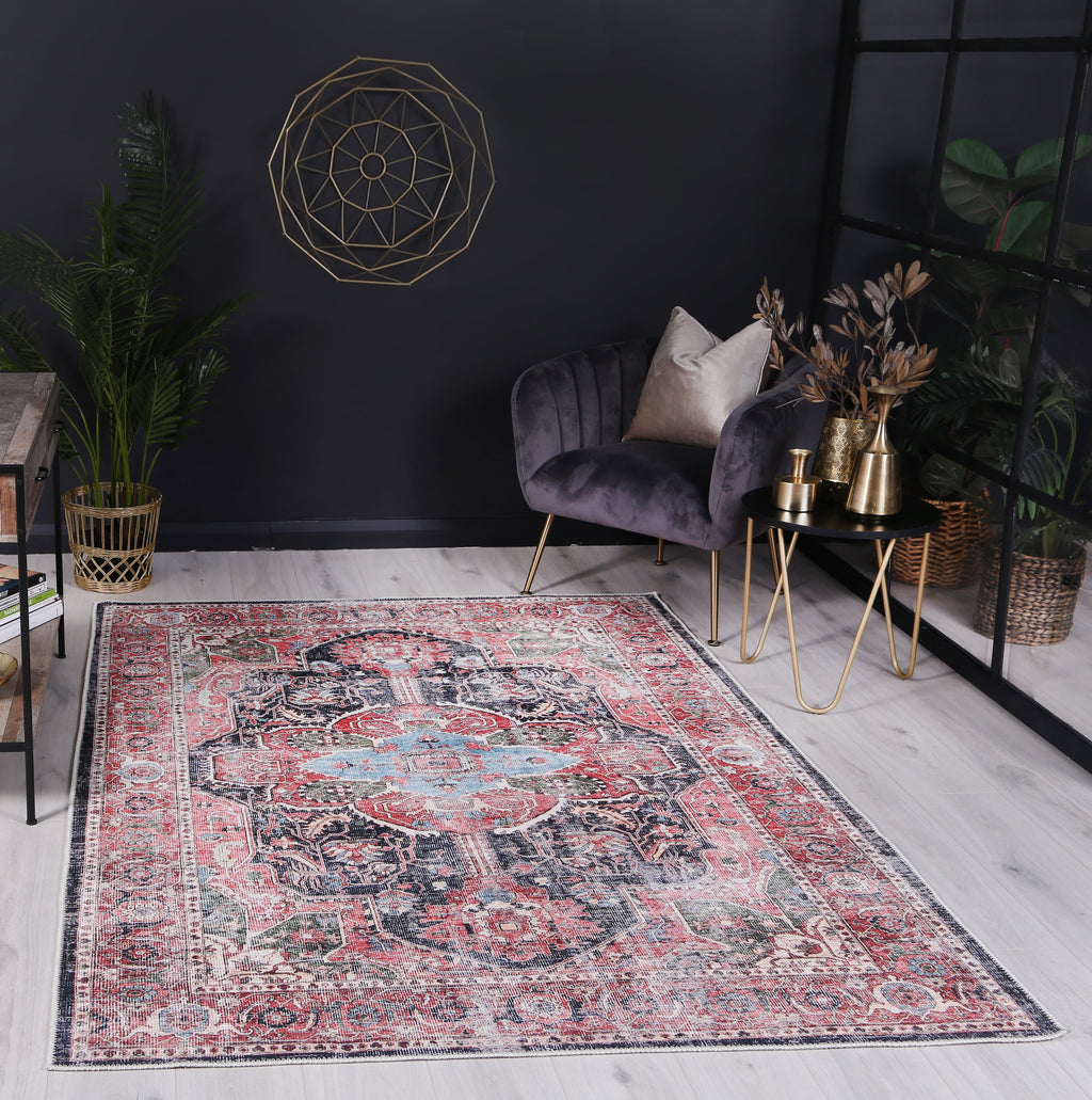 Distressed Vintage Kendra Area Rug - VITAL 3206-03