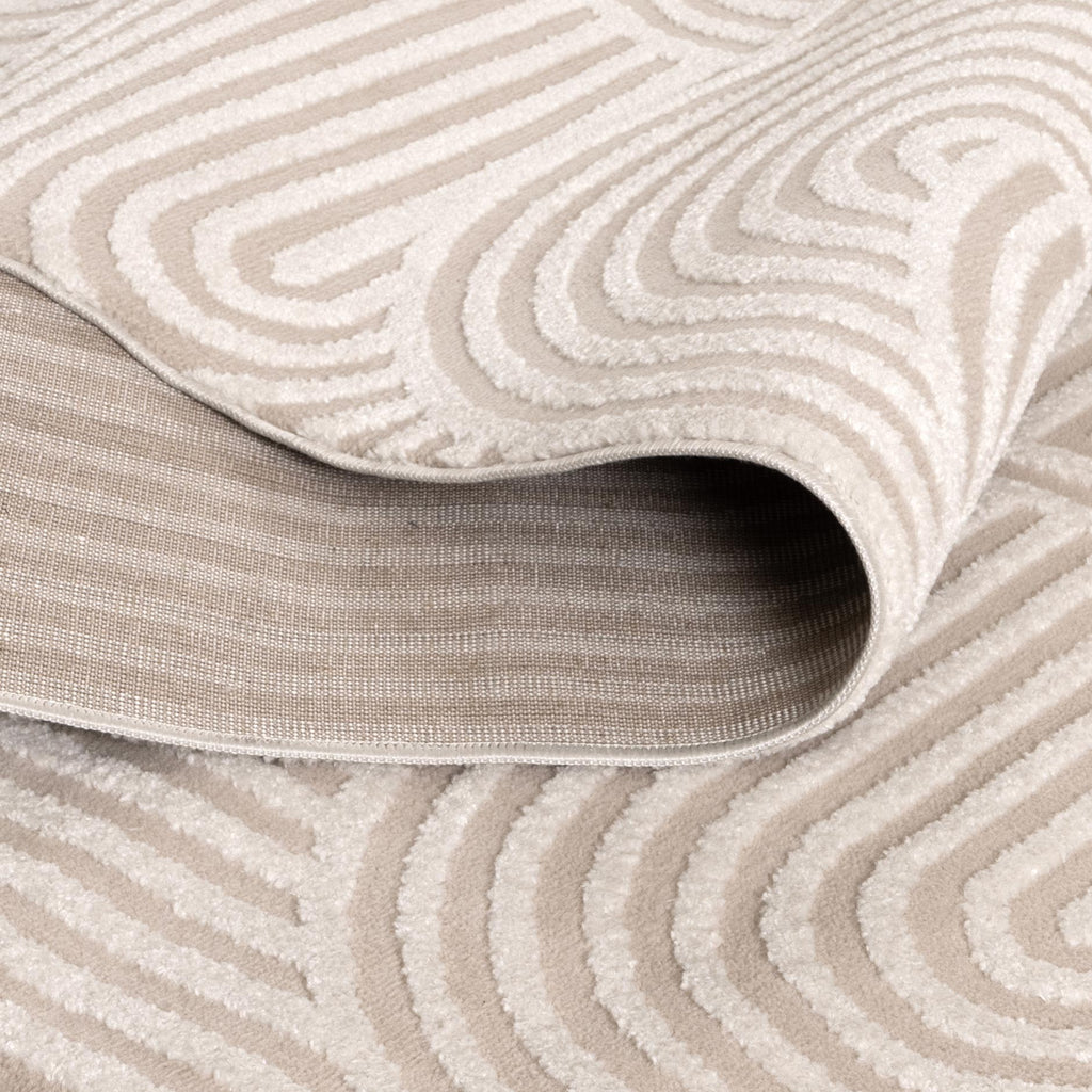 Sierra Arches Beige Ivory Rug