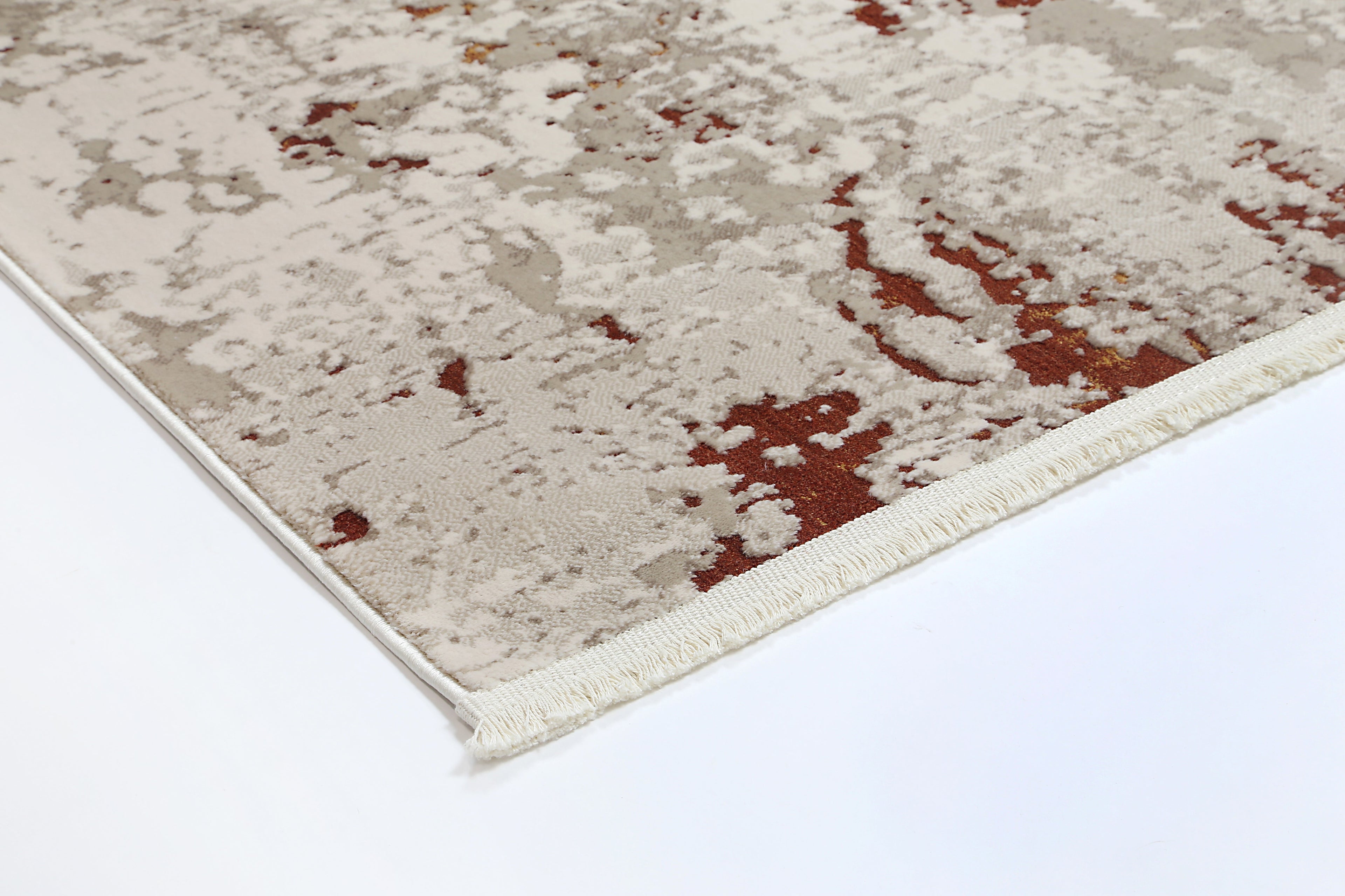 Bohemian Paradise One Modern Beige Terracotta Rug - 01BTER