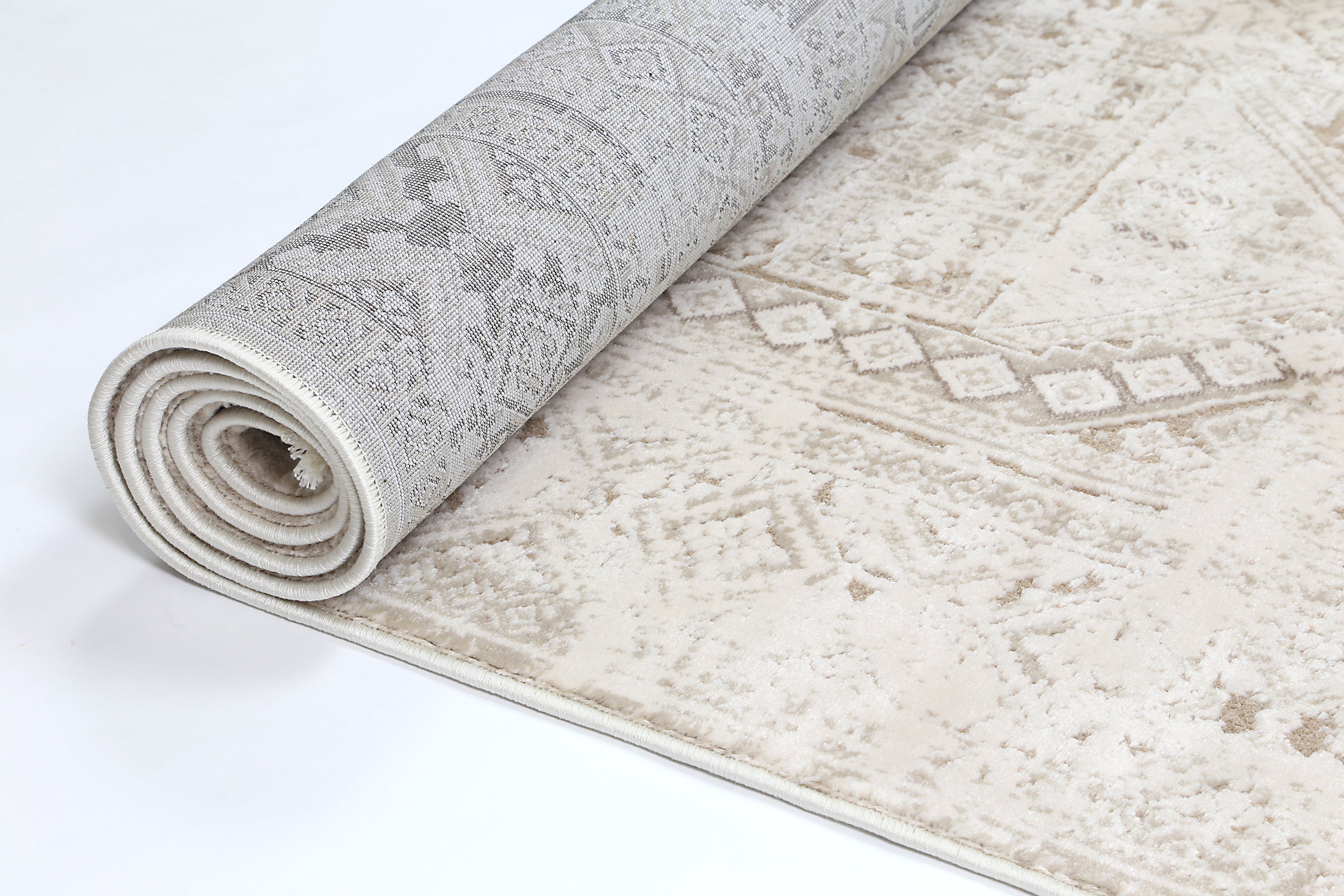 Bohemian Paradise Panel Beige Rug - 03BEIG