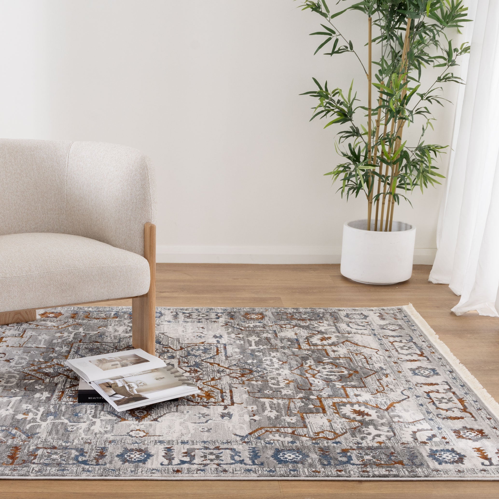 BOHEMIAN PARADISE BOHEM5 GREY MULTI - 05GMUL