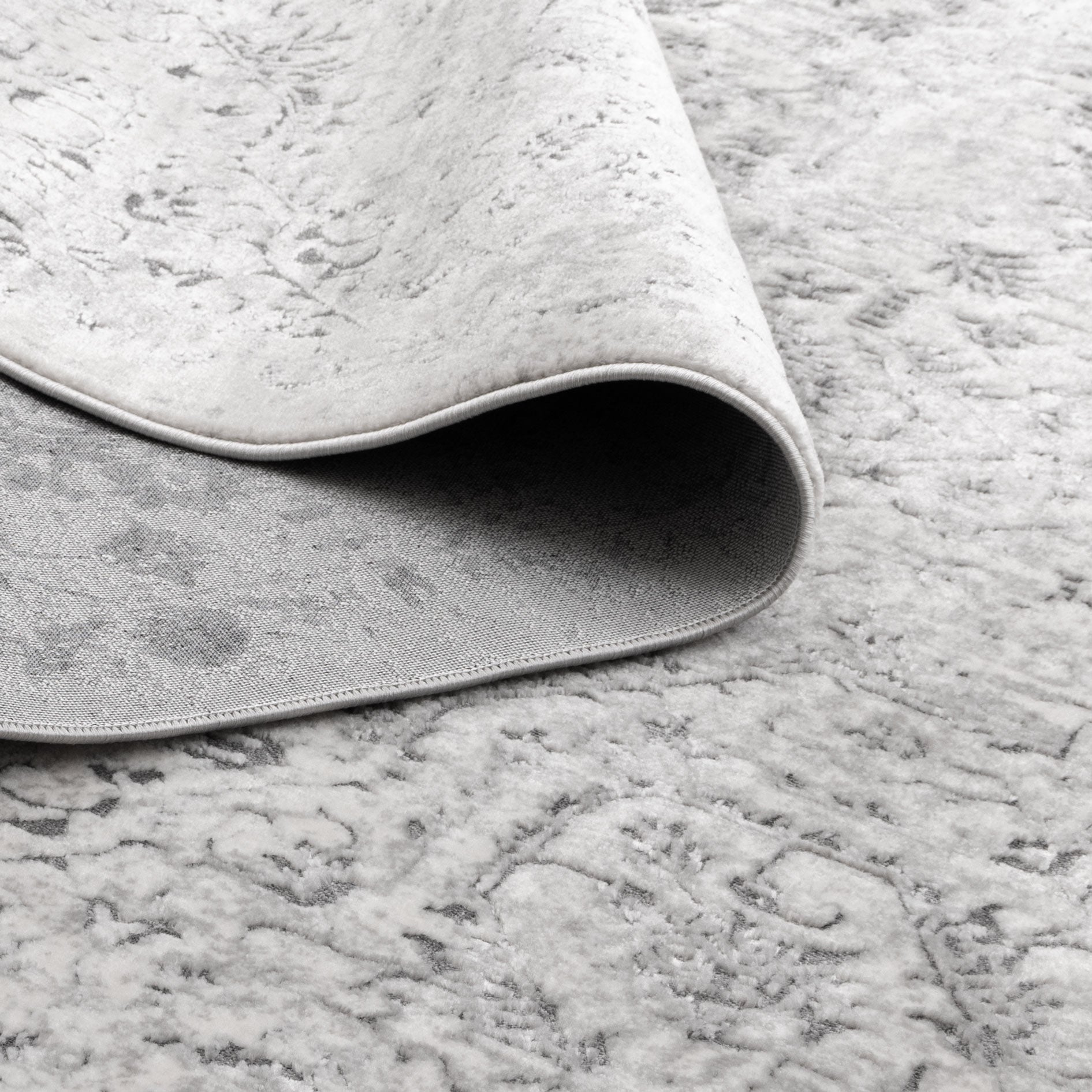 Bohemian Paradise Vintage Grey Rug - 07GREY
