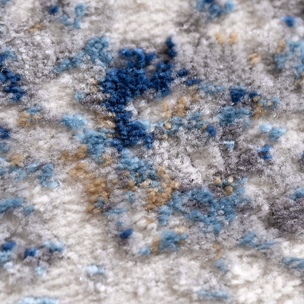 Expressions Navy Blue Modern Rug - EX11