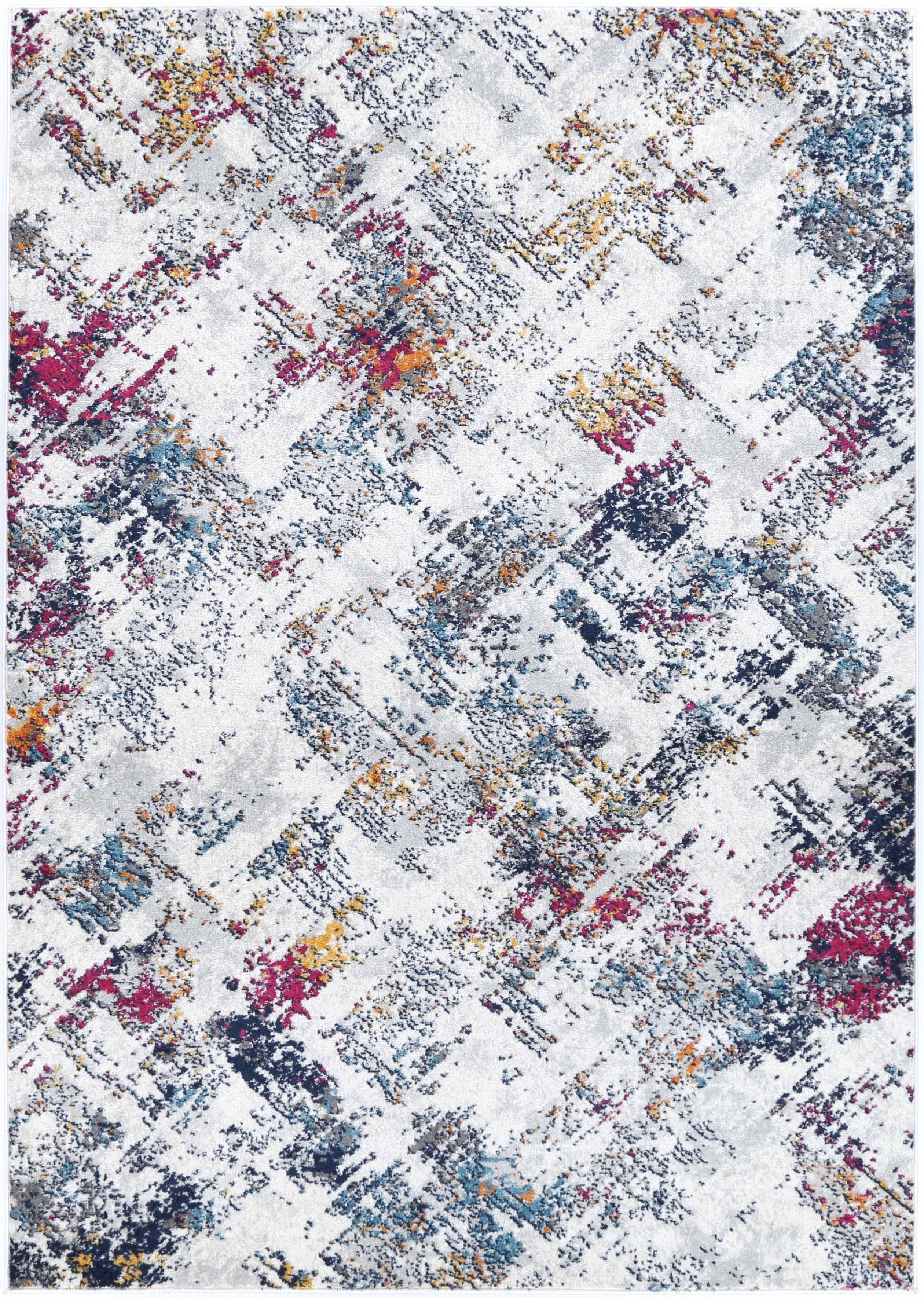 Provence Chiffa Cream Grey Transitional Rug - PROV01