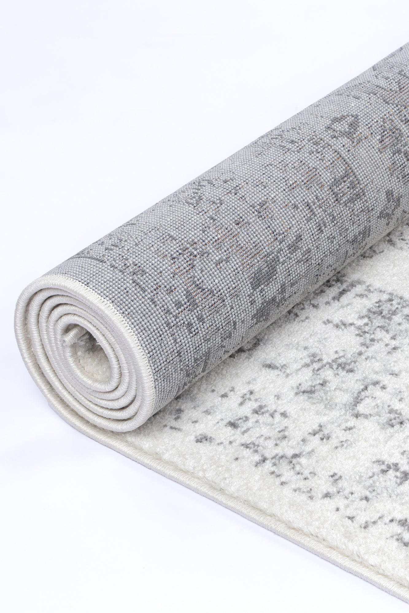 Provence Trellis Cream & Light Grey Rug - PROV10