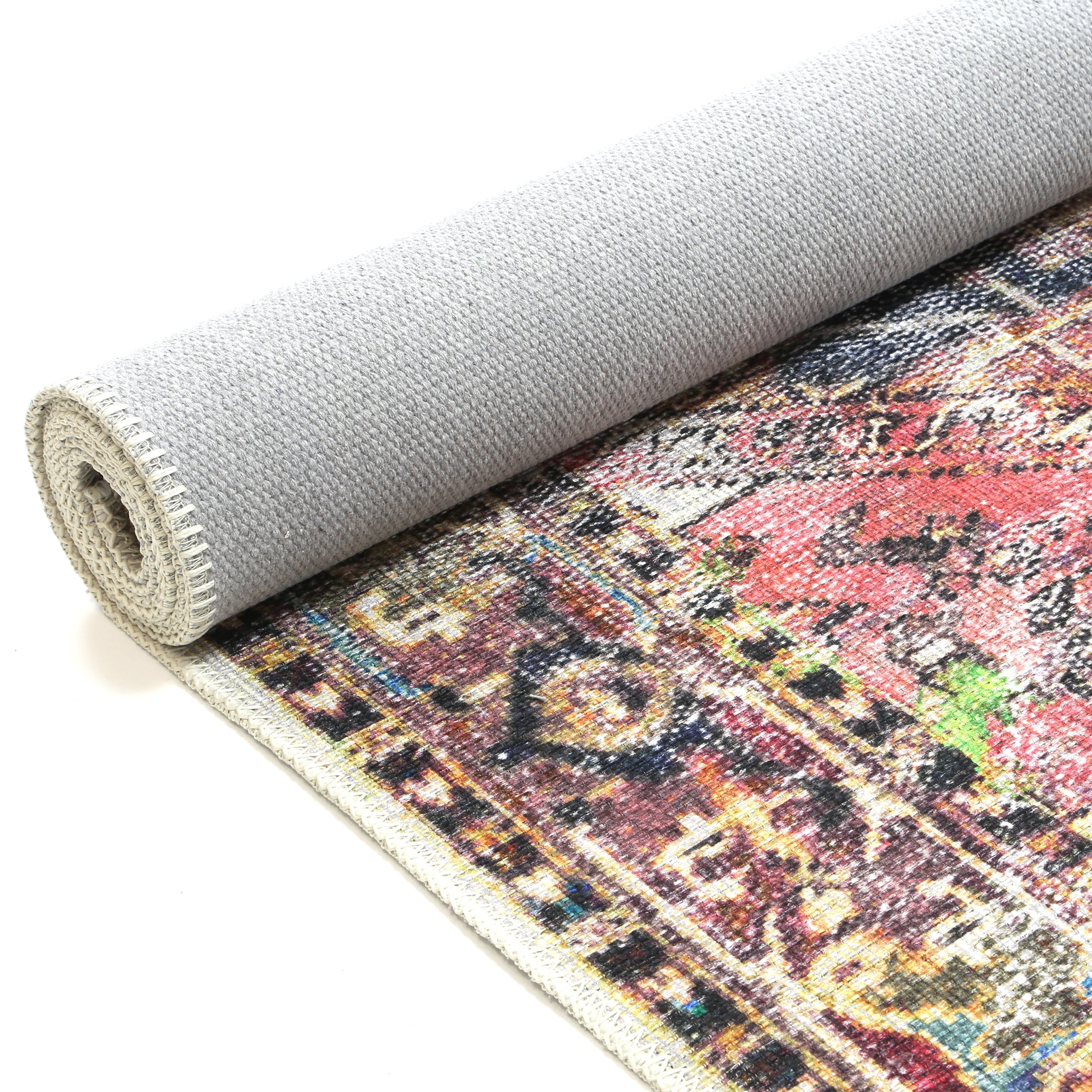 Distressed Vintage Derya Multi Area Rug - VITAL 2379-01